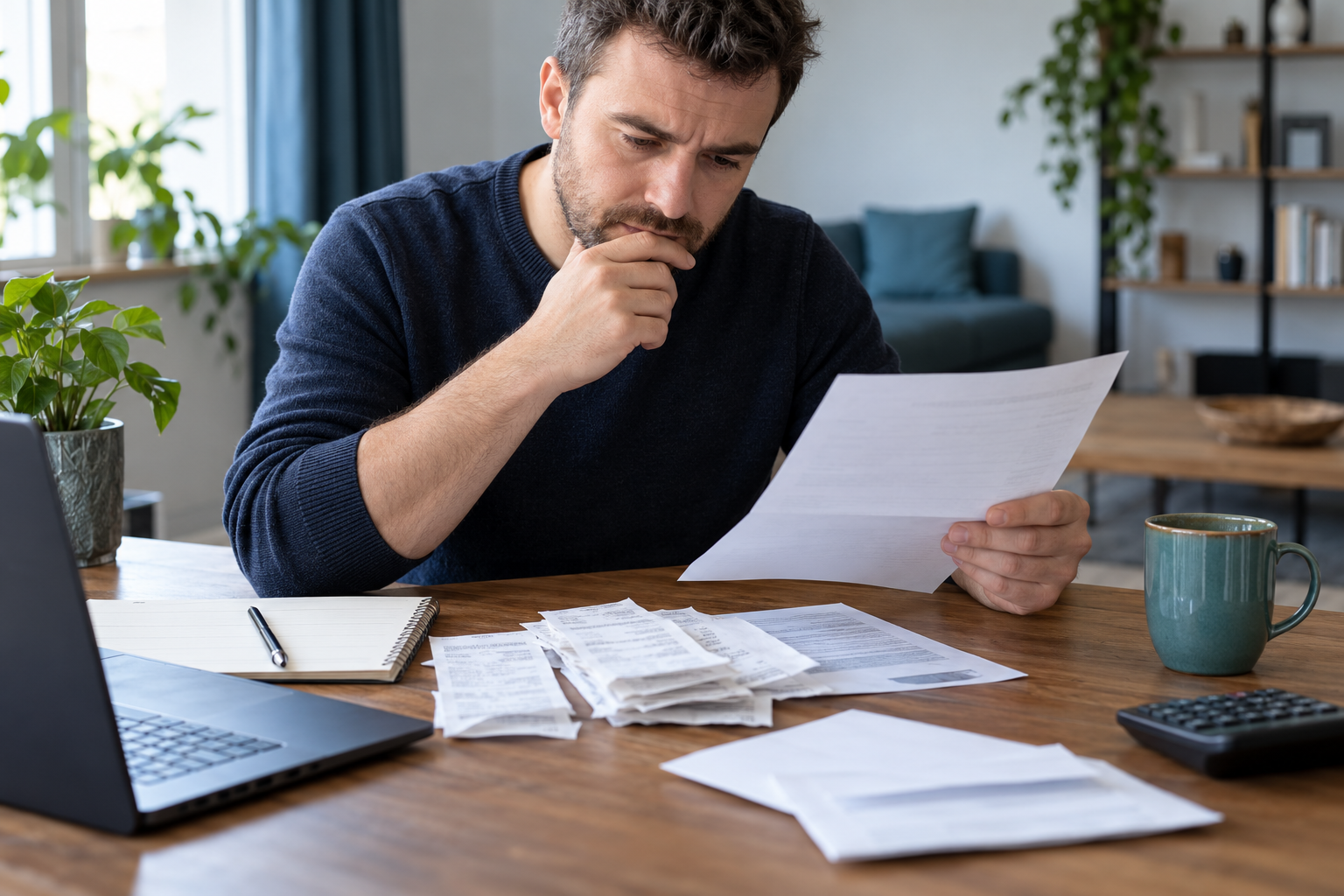 Analysis of correspondence regarding debt